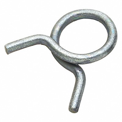 GRAINGER HC85STG Hose Clamp 35/64 Max ID Green PK100