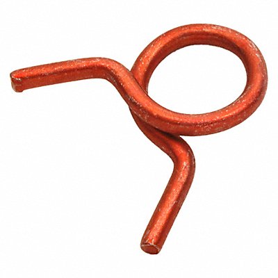 GRAINGER HC20STR Hose Clamp 1 9/32 Max ID Red PK25