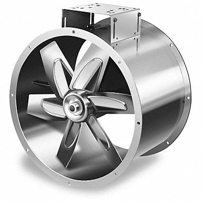 DAYTON 166294 Steel 33.6 Dia 24 L 46.6 H Tubeaxial Fan