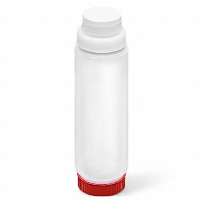 VOLLRATH 490242000000 Squeeze Bottle Clear/Red Polyethylene