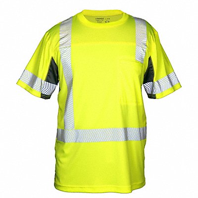 KISHIGO 91752X T-Shirt Unisex Black/Lime 2XL
