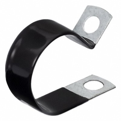 GRAINGER COV2509Z1 Clamp OD 1 1/2 In 1/2 In W Vinyl PK25