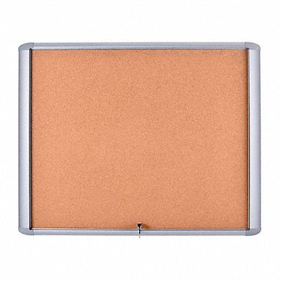 MASTERVISION VT340601760 Enclosed Bulletin Board 26-1/2 W 30 H