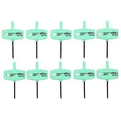 WIHA 36506 Torx and Torx Plus Keys PK10