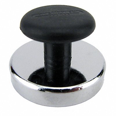 GRAINGER 3DXW6 Round Magnet with Handle 16 lb Pull