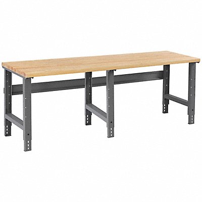 TENNSCO WBA13696W Workbench Butcher Block 96 W 36 D