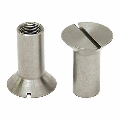 GRAINGER Z5040 Barrel Bolt 1 L 18-8SS 5/16 -18 PK5