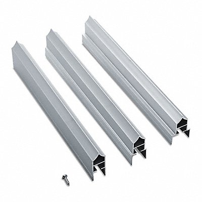 ASI GLOBAL PARTITIONS 408450981 Headrail 98 D 98 H 3/4 W Al/SS