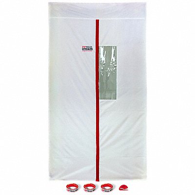 ZIPWALL ZDM Zipdoor Magntic for Dust Barrier Doorway